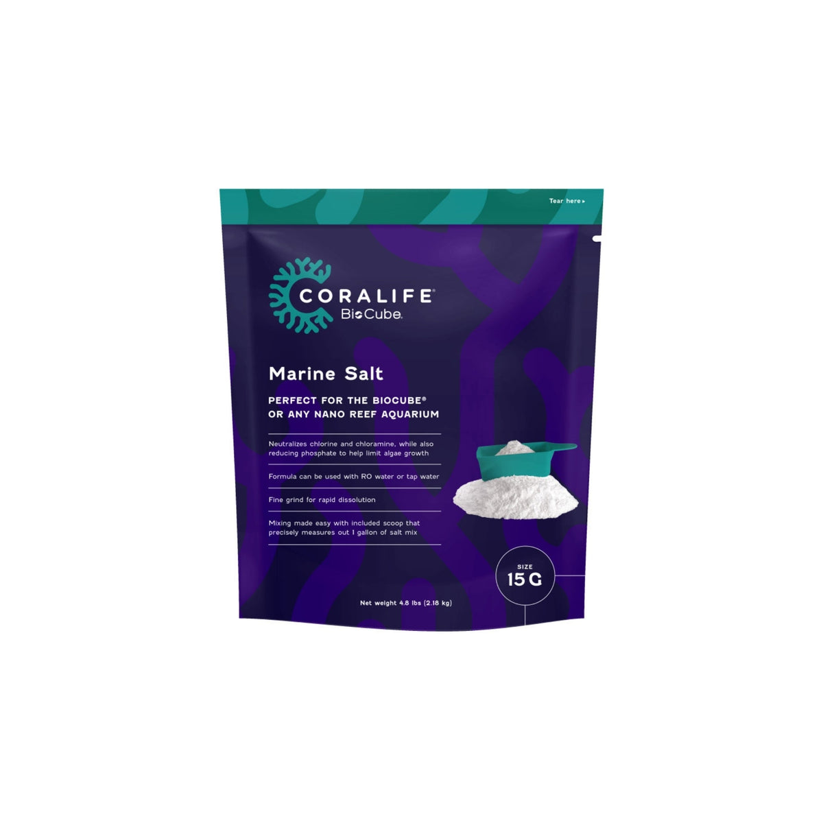 Coralife BioCube Marine Salt 1ea/15 gal