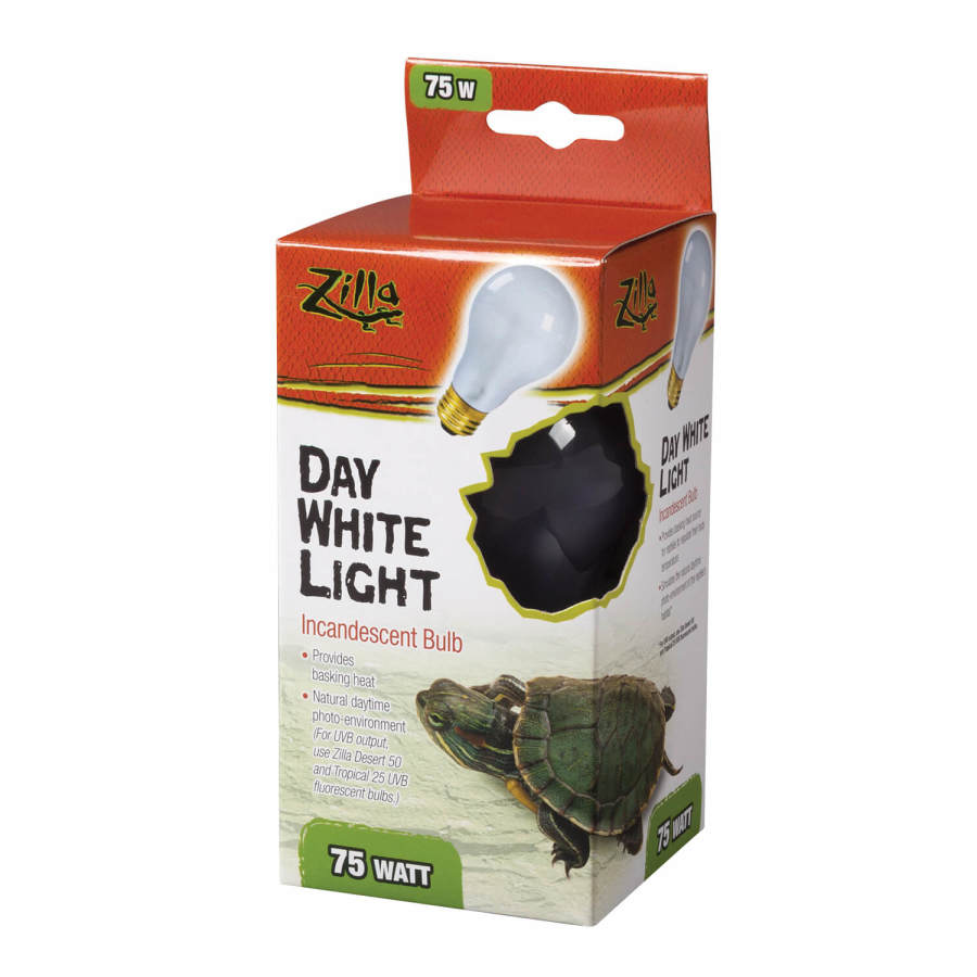 Zilla Incandescent Bulb Day White, 1ea/75 W