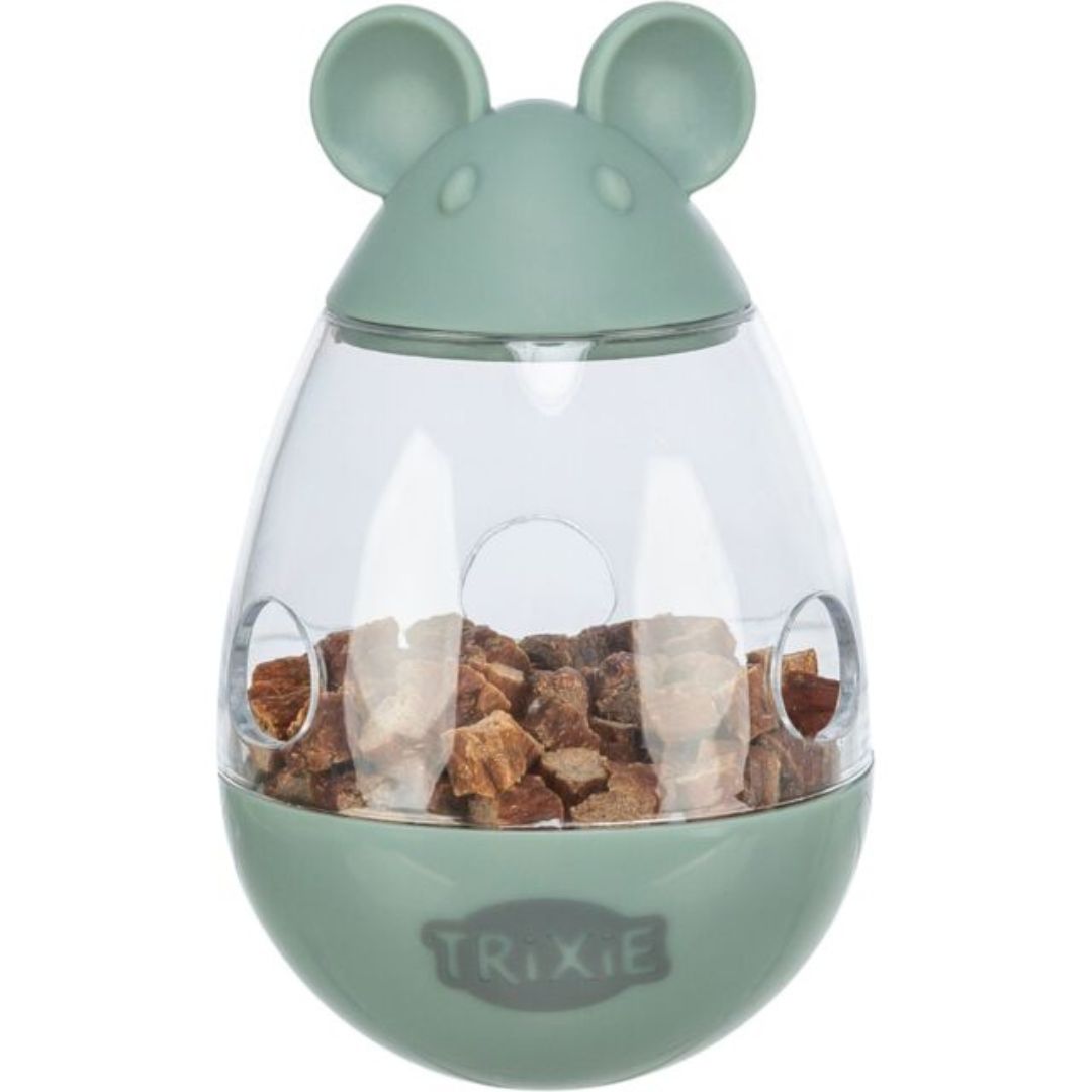 Trixie Cat Roly Poly Snack Mouse 6 Each