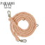 HANDS FREE DOG ROPE LEASH - COTTON CORAL