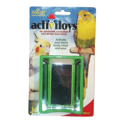 JW Pet ActiviToy Hall of Mirrors Bird Toy Assorted 1ea/One Size