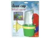 Jw Pet Clean Cup Bird Feed and Water Cup Assorted Large, 8 Oz