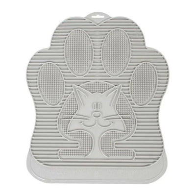 Omega Paw Cat Paw Cleaning Litter Mat Light Gray 1Ea