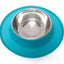 Messy Mutts Dog Feeder Blue 1.5 Cup