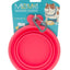 Messy Mutts Dog Collapsible Bowl Green 3 Cup