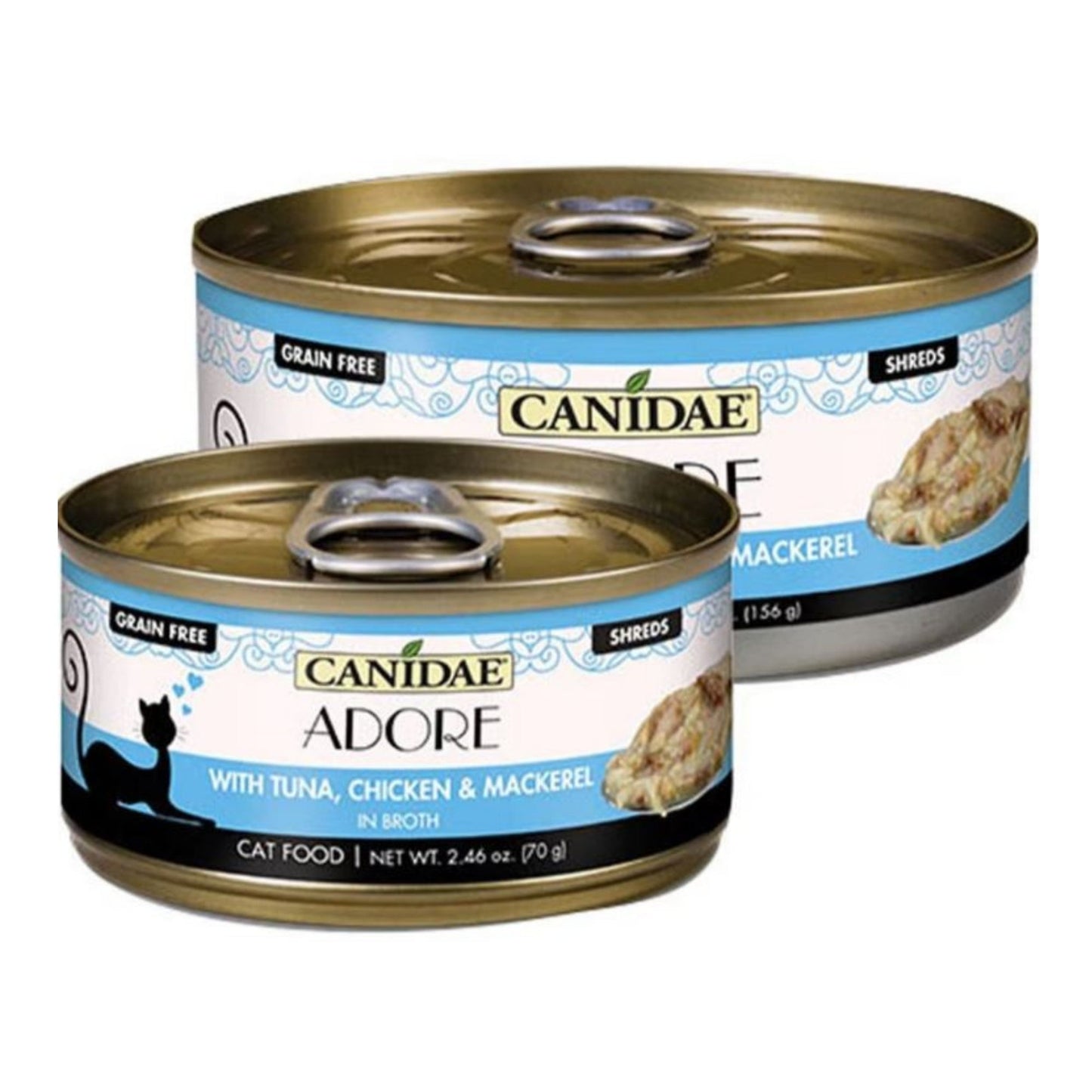 CANIDAE PURE Goodness Canned Cat Food Tuna, Chicken  Mackerel in Broth, 24ea/2.46 oz - All Pet Super Store