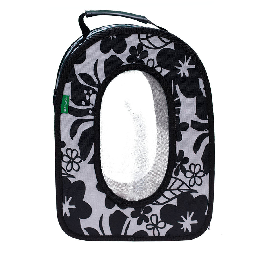A&E Happy Beaks Soft Sided Bird Carrier Black Small