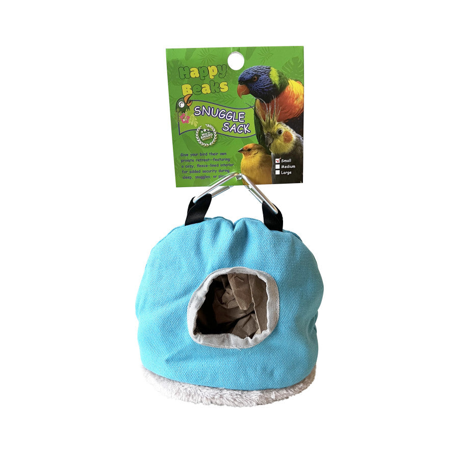 A&E Happy Beaks Snuggle Sack Bird Hut Small