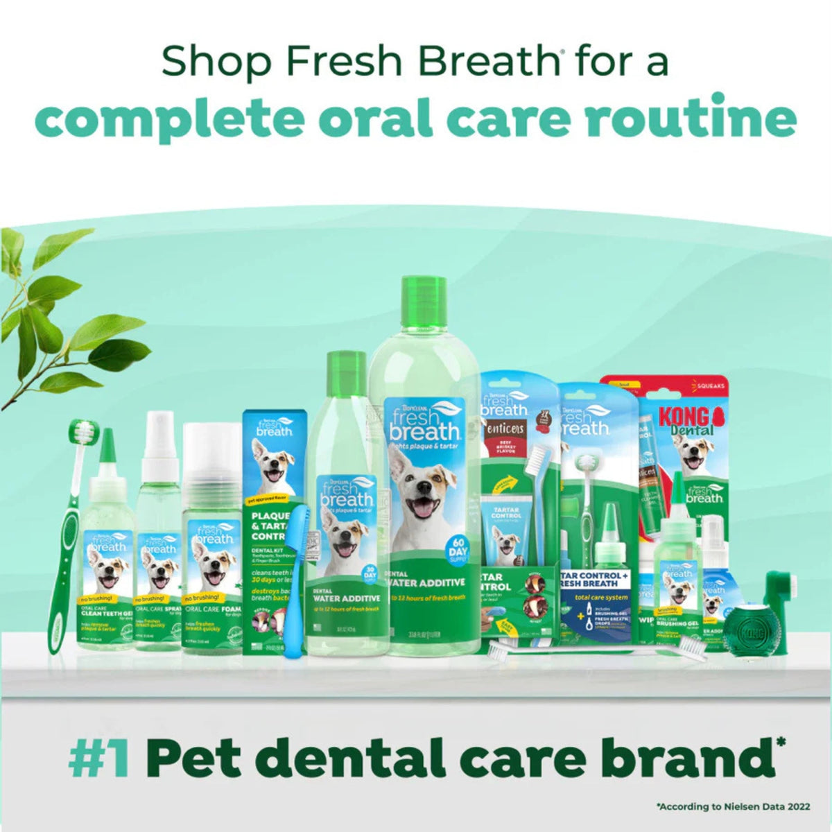 TropiClean Fresh Breath Oral Care Water Additive for Puppies 1ea/16 fl oz