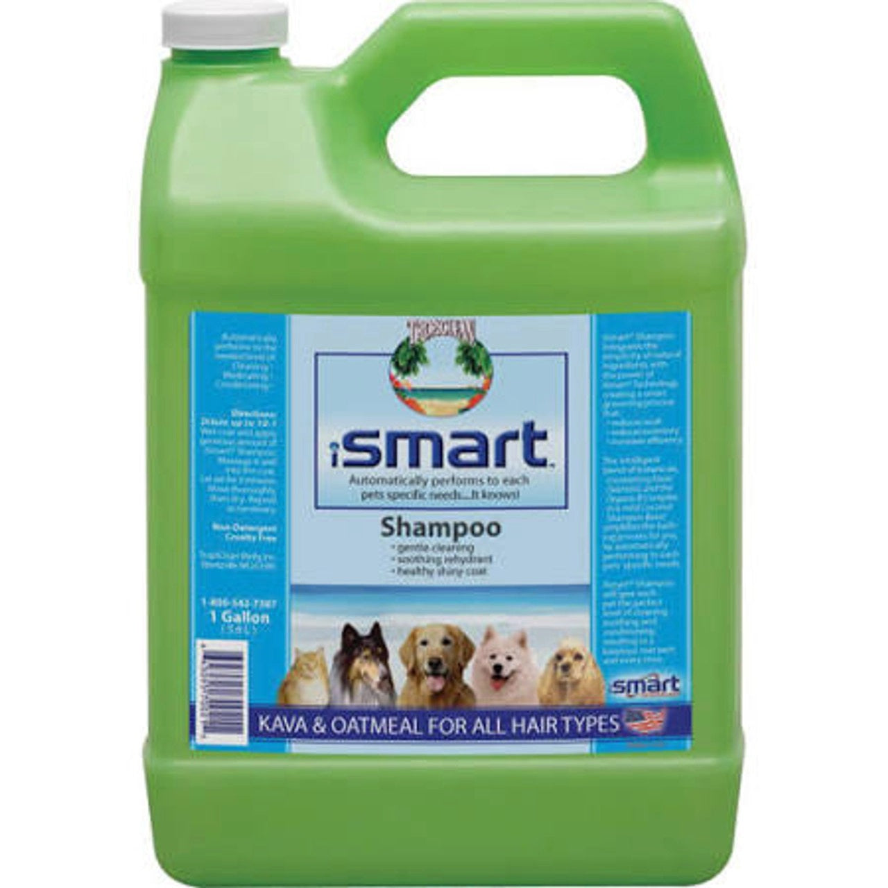 Tropiclean Ismart Shampoo For Pets, 1 Gal