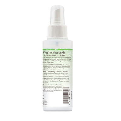 TropiClean Limited Edition Deodorizing  Frosted Pineapple Pet Spray 4oz