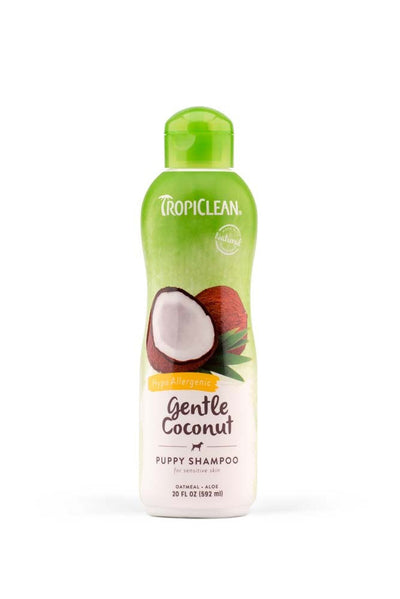 TropiClean Gentle Coconut Hypoallergenic Puppy and Kitten Shampoo 1ea/20 fl oz