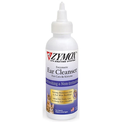 Zymox Enzymatic Ear Cleanser for Cats  Kittens 1ea/4 oz
