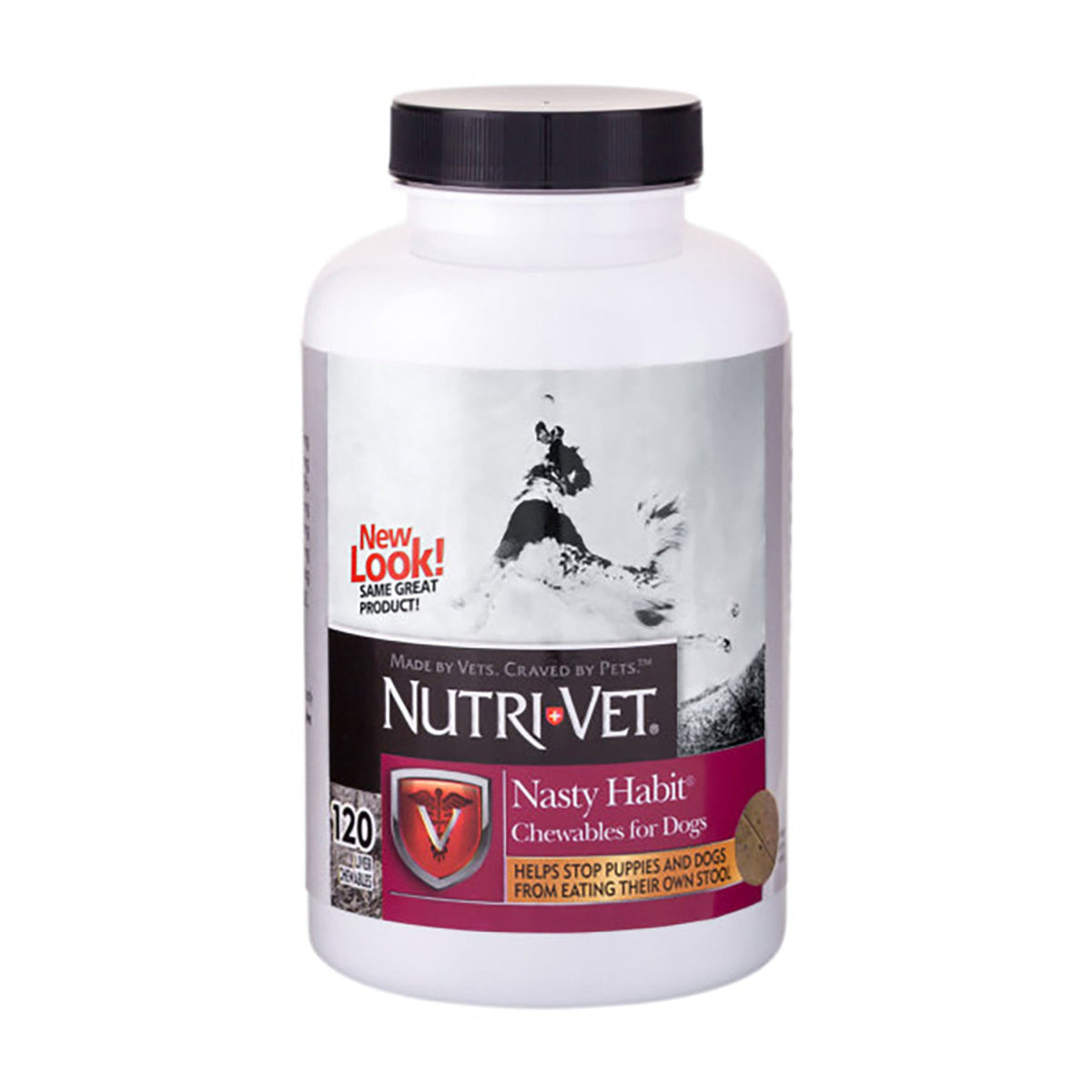Nutri-Vet Nasty Habit for Dogs Liver Chewables 120ct