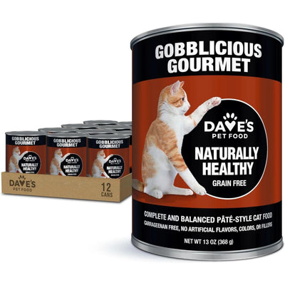 Dave's Pet Food Cat Naturally Healthy Grain Free Shredded Chicken In Gravy 13.2oz. (Case of 12)