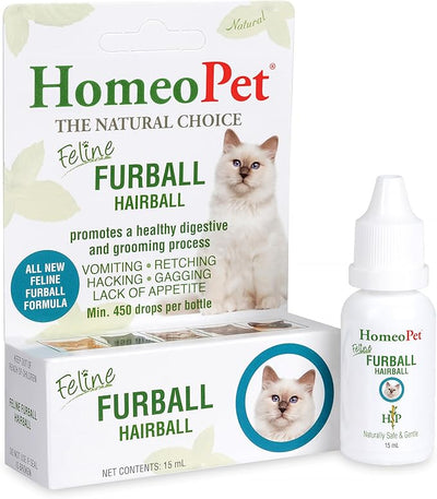 HomeoPet FELINE Furball Relief 1ea/0.5 fl oz