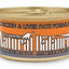 Natural Balance Pet Foods Ultra Premium Wet Cat Food Chicken & Liver Pate 24ea/3 oz