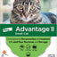 Advantage II Cat Small Orange 6-Pack - All Pet Super Store