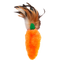 KONG Refillables Catnip Carrot with Feather Cat Toy Orange 1ea/One Size