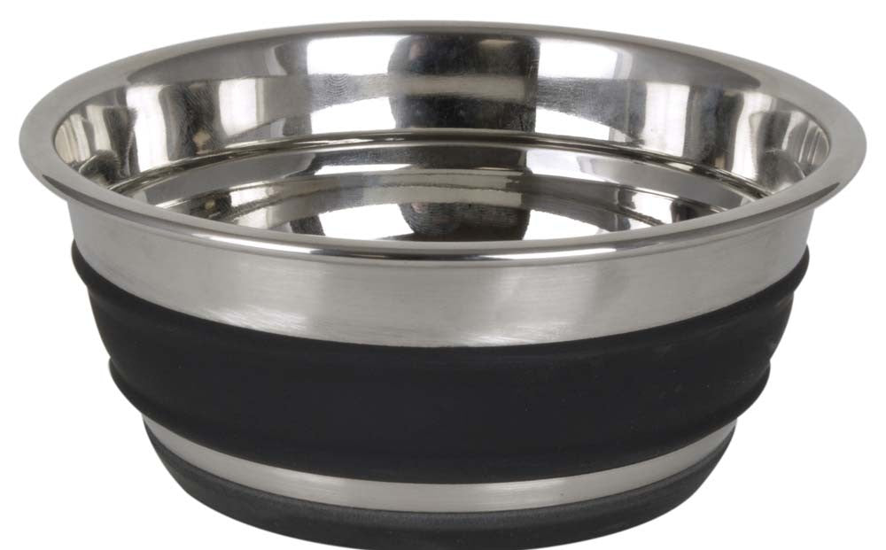 Ourpets Durapet Stainless Steel Chalkboard Banded Bowl Small 2Cups