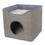 Ware Kit-E-Cube Cat Hideout & Lounge Gray 15.25 x 15.25 x 15in.