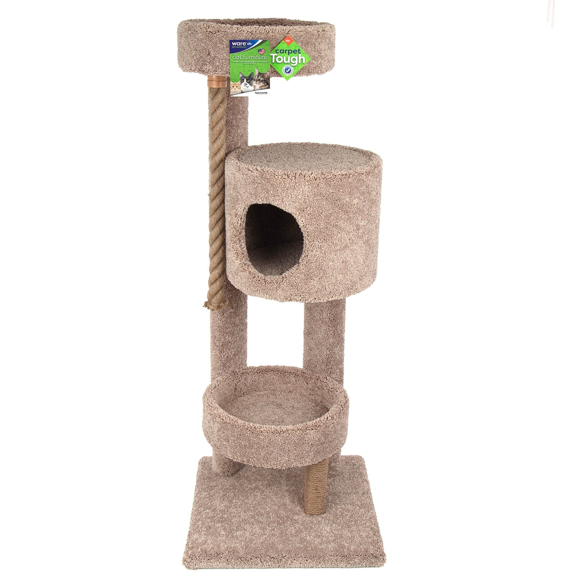 Ware Kitty Condo 3 Story 20 x 26 x 54.5in.