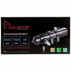 AquaTop Eliminator Series In-Line UV Sterilizer 36W 1250gph