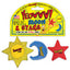 Duckyworld Yeowww! Catnip Toy - Sun; Moon and Stars!
