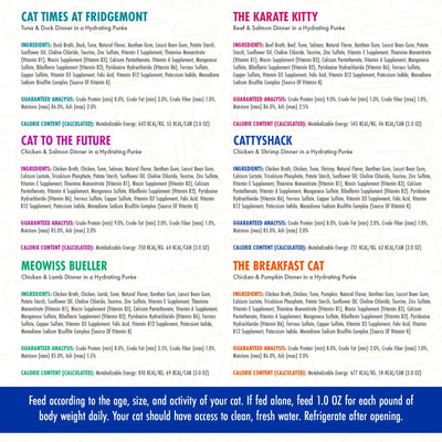Cats In The Kitchen Cat Slide Brat 3 Oz. Pouch Variety (Case of 12)