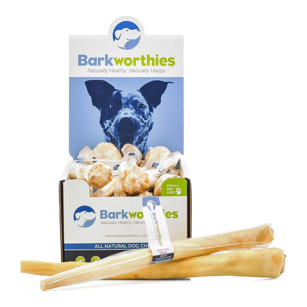 Barkworthies Cow Tail 13ea/Mega, 13 ct