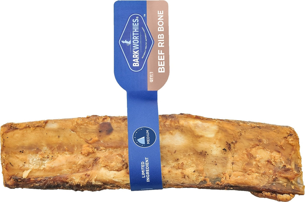 Barkworthies American Pride Beef Rib Dog Treats 1ea/8 in