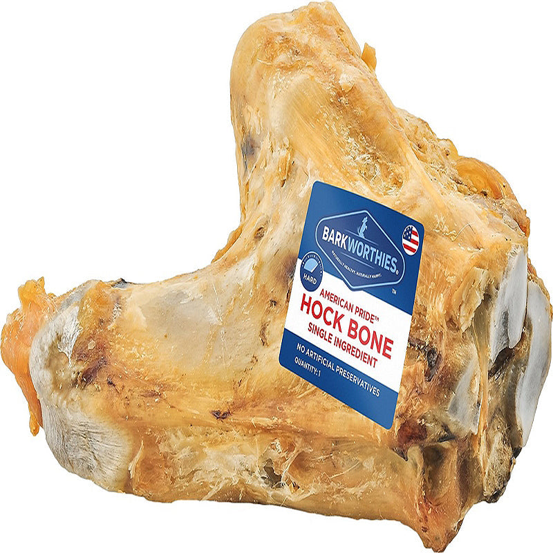 Barkworthies American Pride Hock Bone (Small Bone Box) Sold As Whole Case Of 7