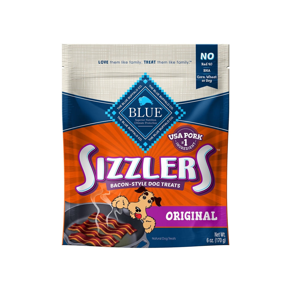 Blue Buffalo Kitchen Cravings Sizzlers Pork 6oz. (Case of 6)