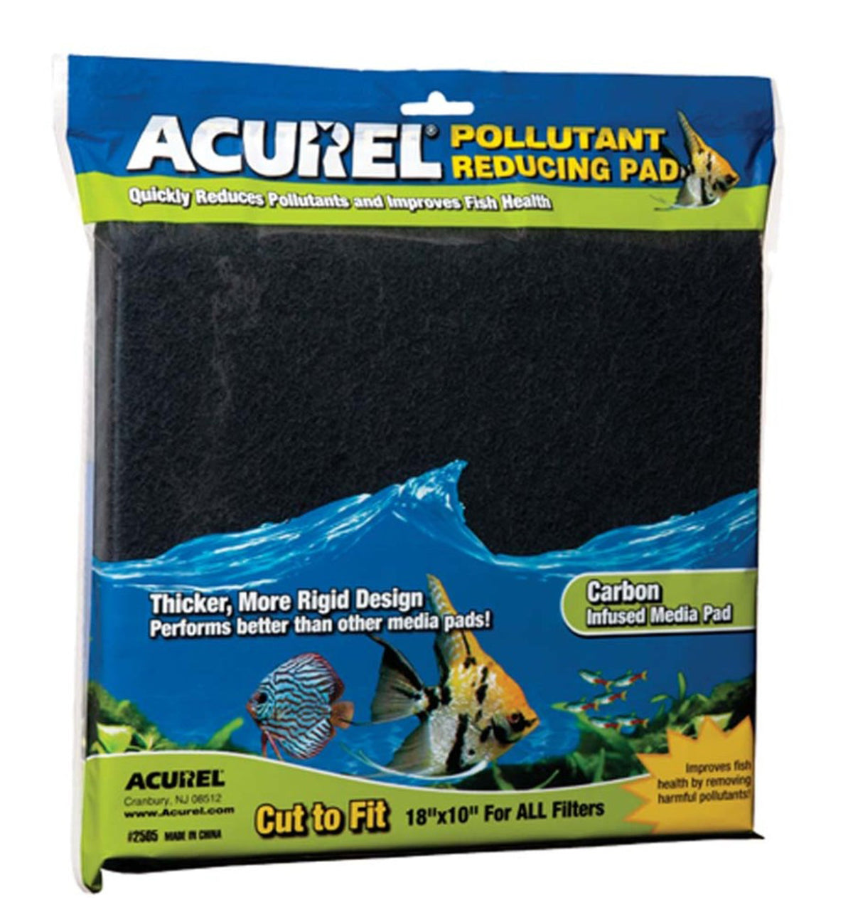 Acurel Cut to Fit Carbon Media Pad 10x18
