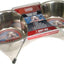 Loving Pets Stainless Steel Double Dog Diner Wrapped Silver, 1ea/1 pt