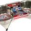 Loving Pets Stainless Steel Double Dog Diner Wrapped Silver, 1ea/1 qt