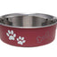 Loving Pets Classic Dog Bowl Merlot, 1ea/SM