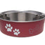 Loving Pets Classic Dog Bowl Merlot, 1ea/MD