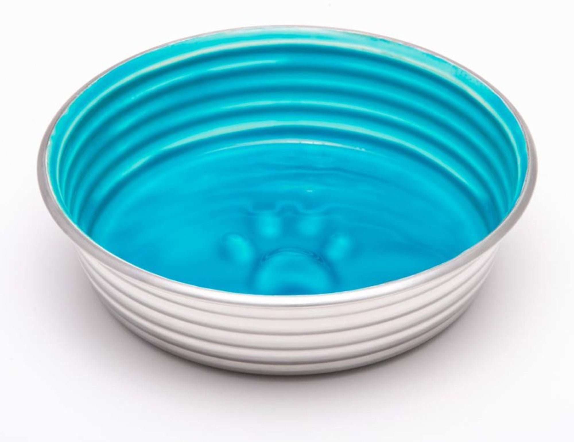 Loving Pets Le Bol Dog Bowl Seine Blue, 1ea/LG
