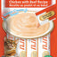Inaba Cat Churu Puree Chicken Beef 2oz. (6 Count)