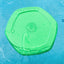 Project Hive Disc/Lickmat Scented Coconut/Green Large