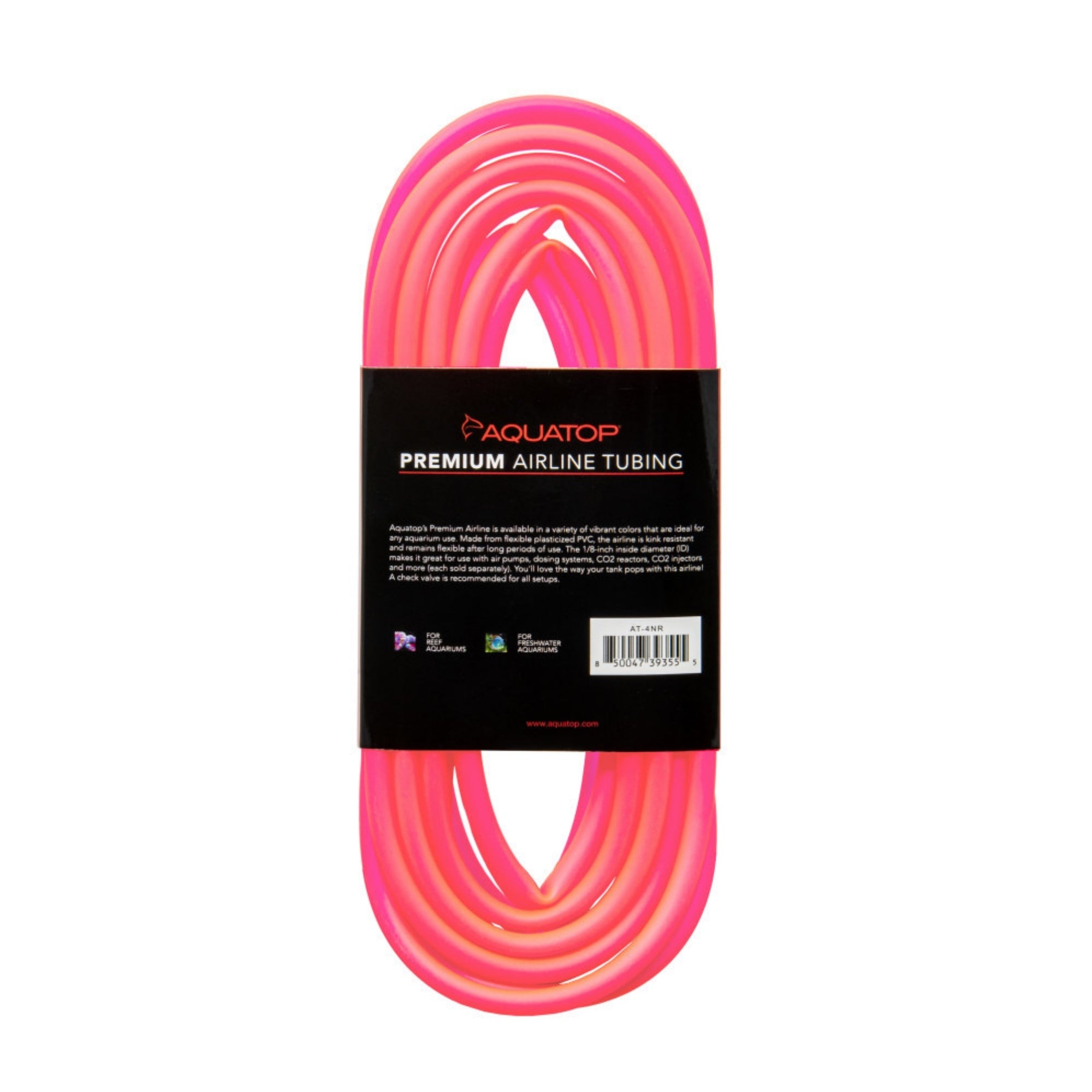 Aquatop Airline Tubing Neon Red 13ft