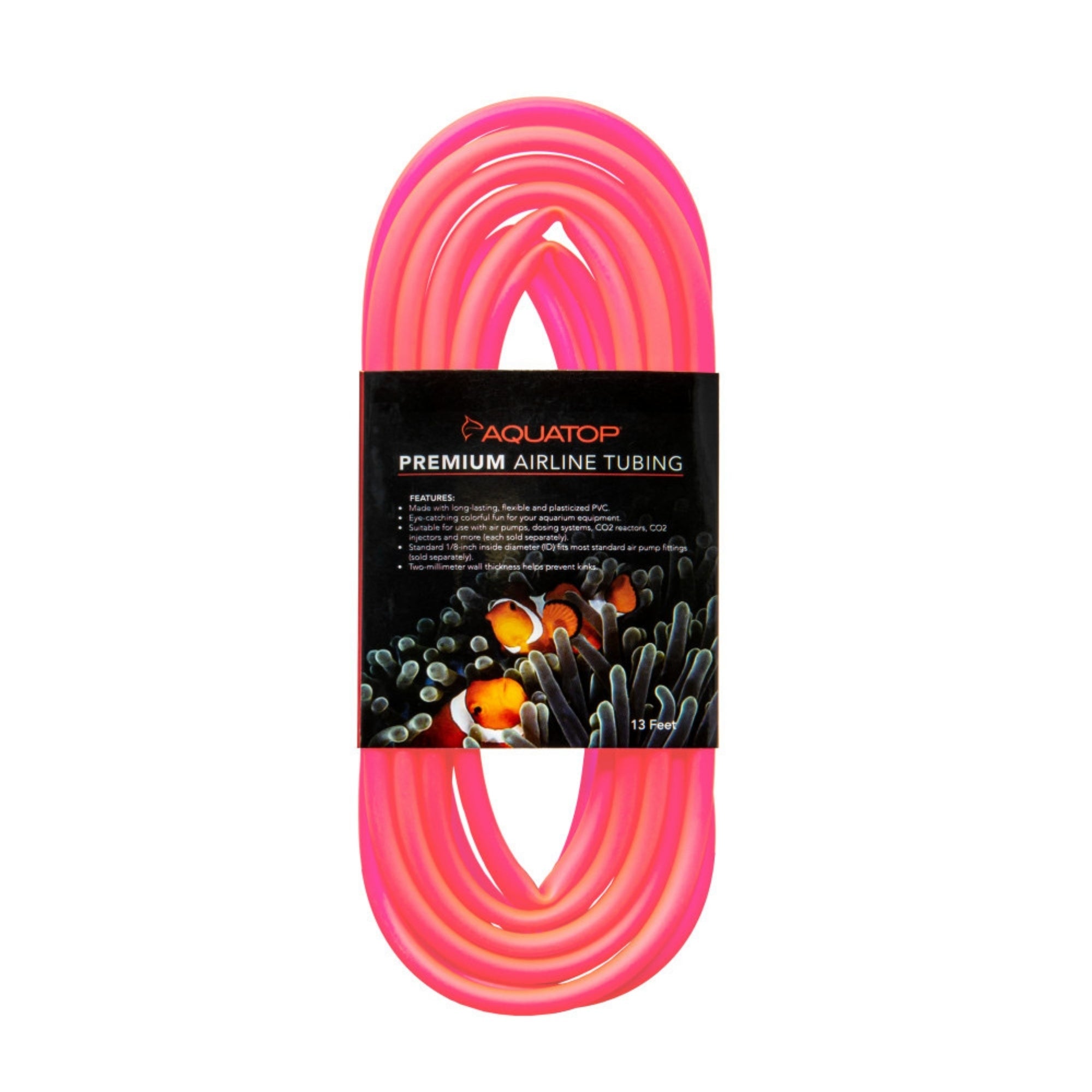 Aquatop Airline Tubing Neon Red 13ft