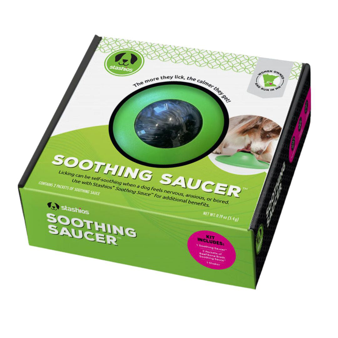 Stashios Soothing Saucer Kit Calming Beef 3 packs