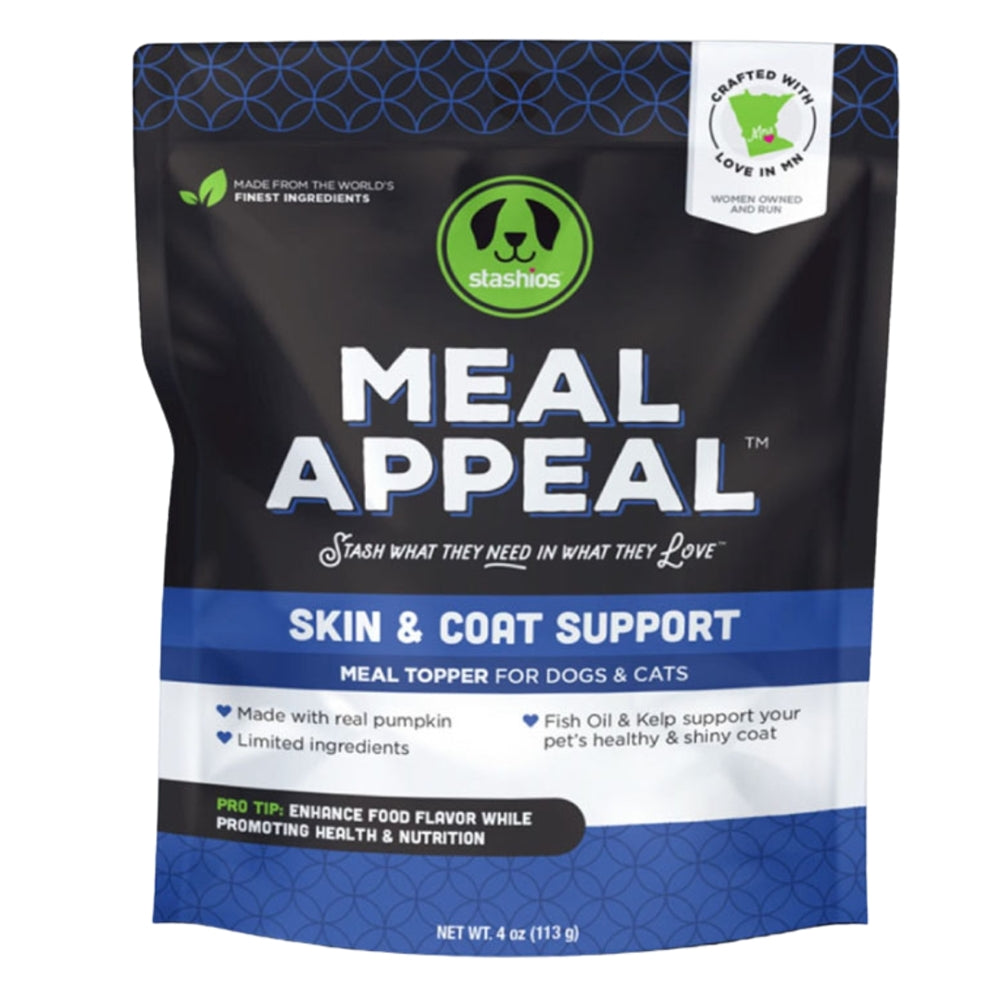 Stashios Meal Appeal Bulk Skin & Coat 4oz. 3 packs
