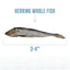 Icelandic Cat Herring Whole Fish 1.5oz.