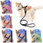 5 Color Adjustable Pet Cat Collar For Cats Cozy Nylon Rabbit Kitten Kedi Harness Leash Set Dog Cat Accessories Products For Pets
