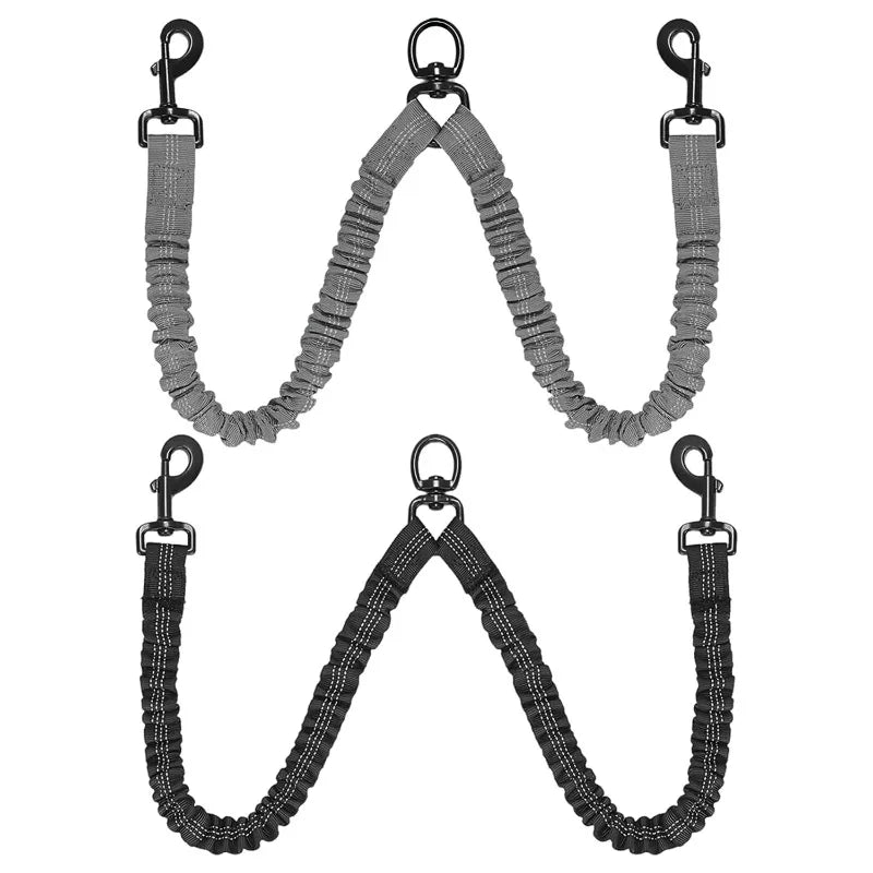 Scheels Dog Rope Dog Leash, Double-headed Dog Rope, Shock-absorbing Elastic Rope, Explo ...
