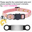 Customized Cute Glow Cat Collar Free Engraved Puppy Kitten Anti-lost Pet ID Nameplate Necklace With Bell & Moon Ornament