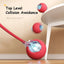 Cat Interactive Ball Toys Automatic Rolling Ball Faux Tail Rechargeable Smart Pet Electric Toy Dog Cat Training Imitate Mouse